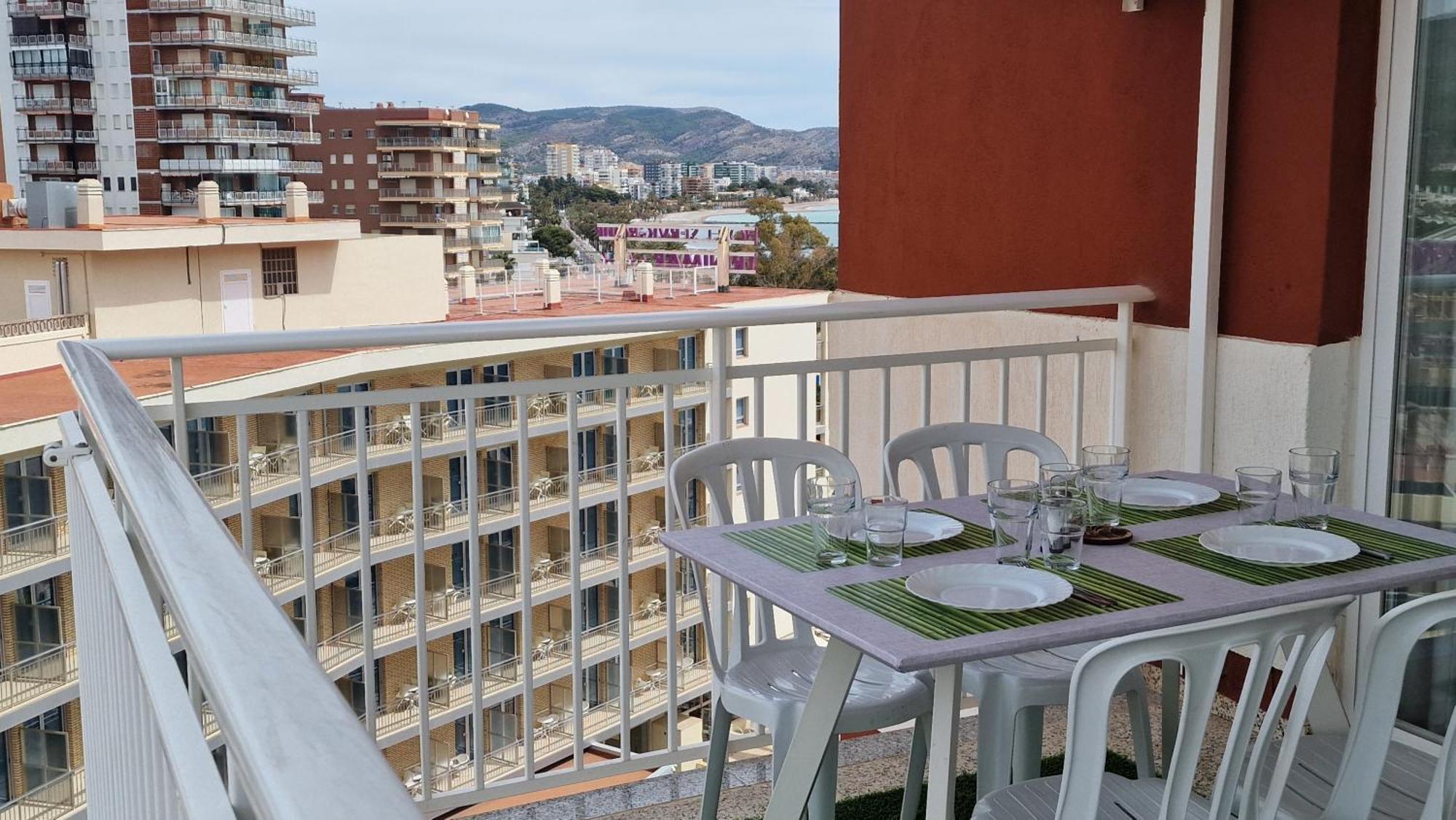 Incredible Seafront With Sunrise And Sunset Views Apartment Benicassim Ngoại thất bức ảnh