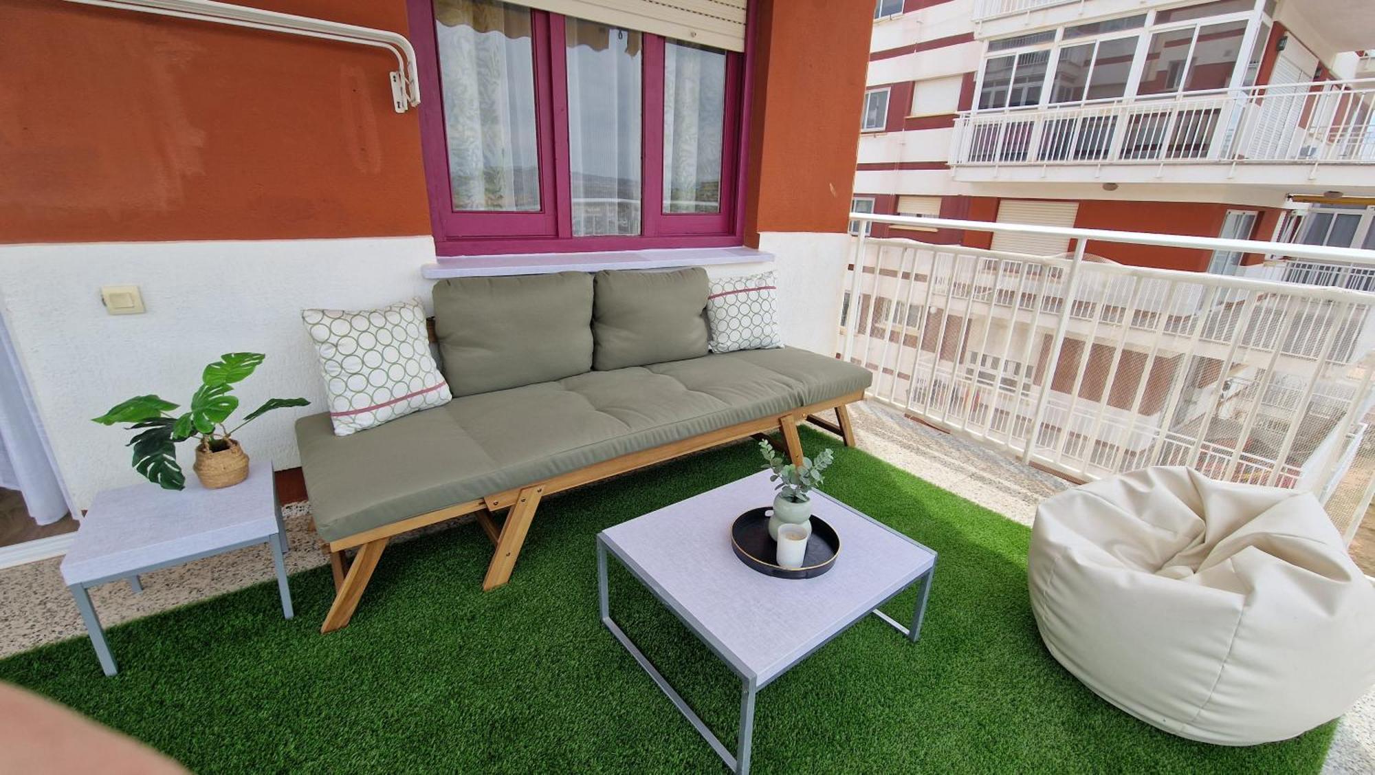 Incredible Seafront With Sunrise And Sunset Views Apartment Benicassim Ngoại thất bức ảnh