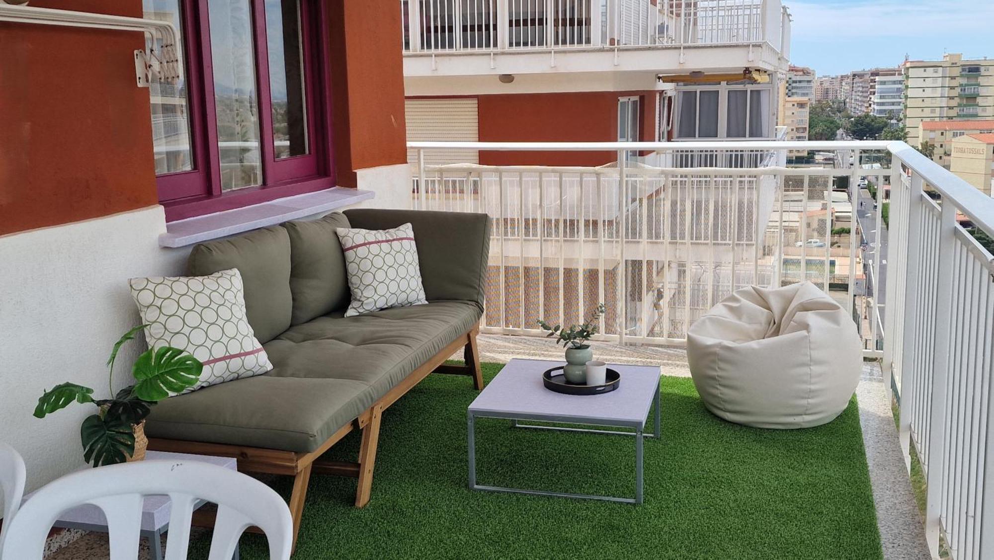 Incredible Seafront With Sunrise And Sunset Views Apartment Benicassim Ngoại thất bức ảnh