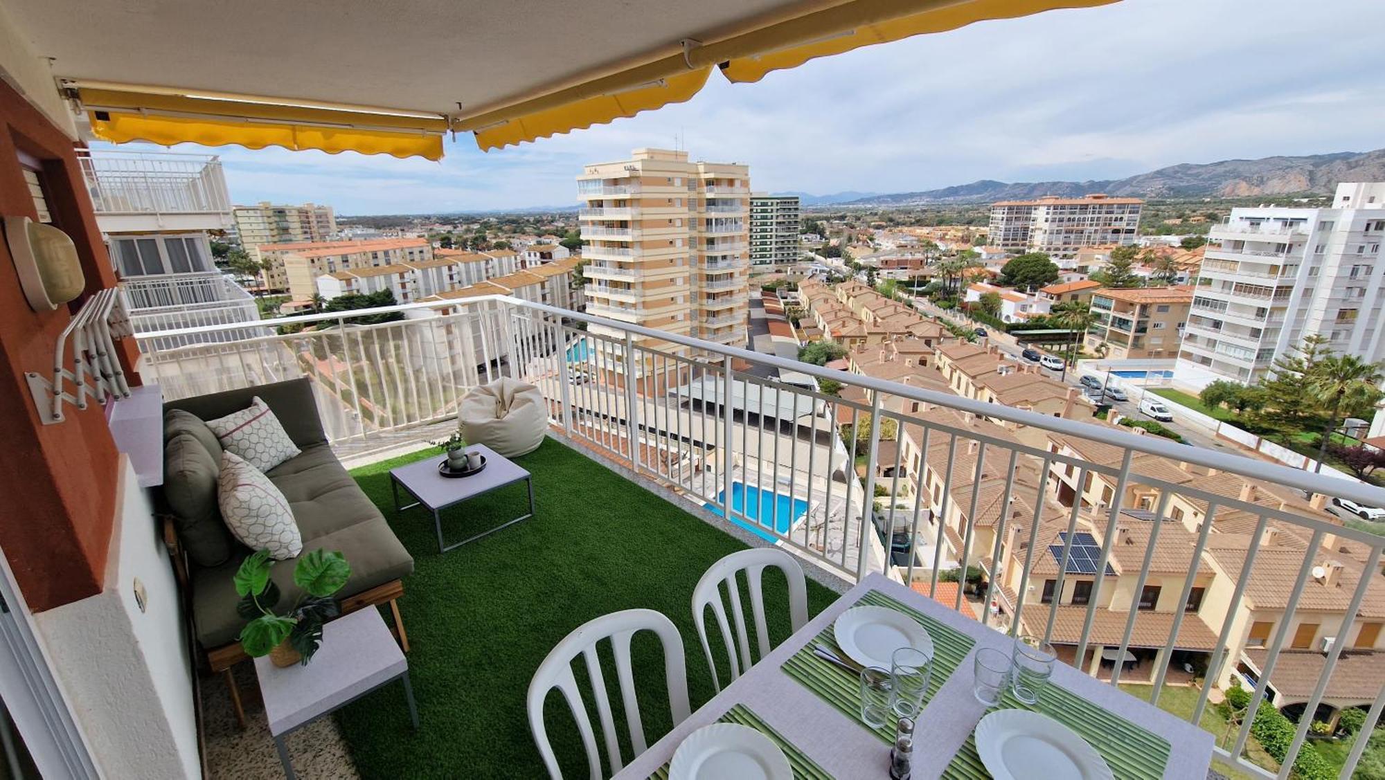 Incredible Seafront With Sunrise And Sunset Views Apartment Benicassim Ngoại thất bức ảnh