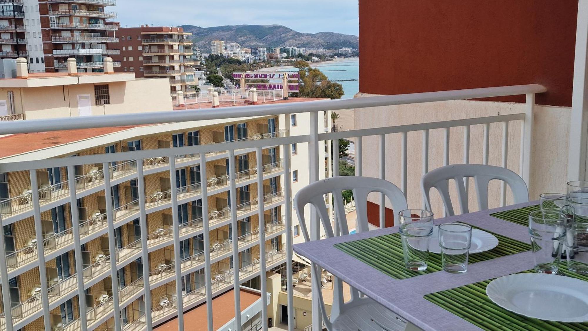 Incredible Seafront With Sunrise And Sunset Views Apartment Benicassim Ngoại thất bức ảnh
